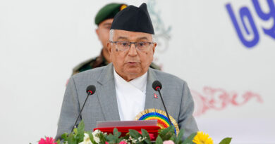 राष्ट्रपतिको आह्वान : सामाजिक सद्भाव र राष्ट्रिय एकता जोगाउन सबै एकजुट बनौँ राष्ट्रपतिको आह्वान : सामाजिक सद्भाव र राष्ट्रिय एकता जोगाउन सबै एकजुट बनौँ