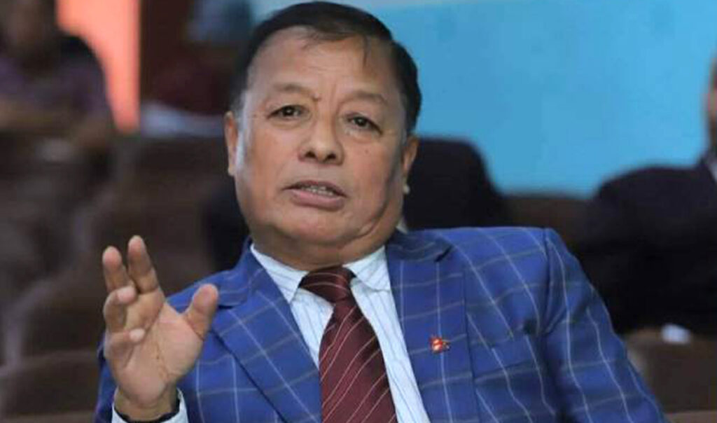 निर्वाचन समीक्षा बैठकमै ढलेका एमाले नेता थापाको निधन