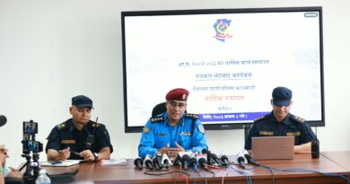 काठमाडौं प्रहरीको सक्रियता : १,८७१ अपराधीको प्रोफाइल तयार, एआईबाट ५९ पक्राउ, ५७ विदेशी महिला नियन्त्रणमा काठमाडौं प्रहरीको सक्रियता : १,८७१ अपराधीको प्रोफाइल तयार, एआईबाट ५९ पक्राउ, ५७ विदेशी महिला नियन्त्रणमा