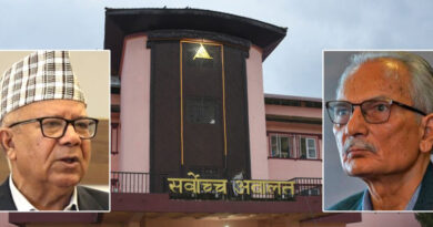 ललिता निवास प्रकरणमा माधव नेपाल र बाबुराम भट्टराईसँग सर्वोच्चले माग्यो लिखित जवाफ ललिता निवास प्रकरणमा माधव नेपाल र बाबुराम भट्टराईसँग सर्वोच्चले माग्यो लिखित जवाफ