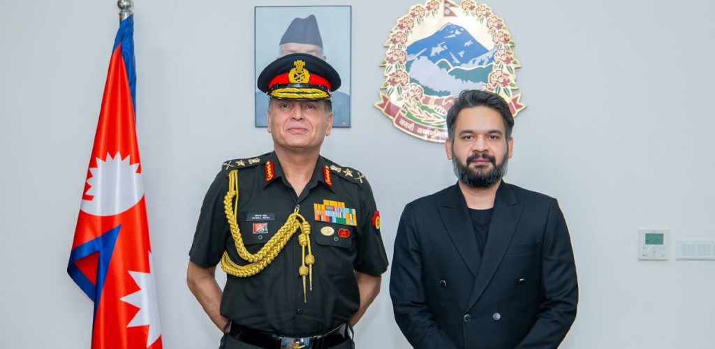 प्रधानमन्त्री शाहसँग भारतका स्थल सेनाध्यक्ष सेठबीच शिष्टाचार भेटवार्ता