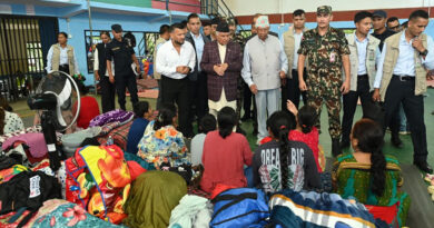 बाढी प्रभावित क्षेत्रको स्थलगत अवलोकनमा राष्ट्रपति पौडेल