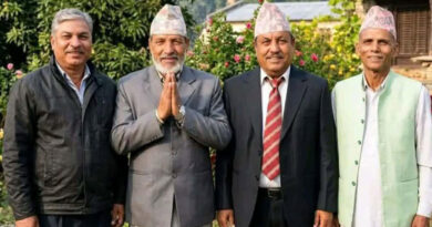 दाङका चार पूर्वसभापतिद्वारा कांग्रेसको महाधिवेशन प्रक्रिया बहिष्कार दाङका चार पूर्वसभापतिद्वारा कांग्रेसको महाधिवेशन प्रक्रिया बहिष्कार
