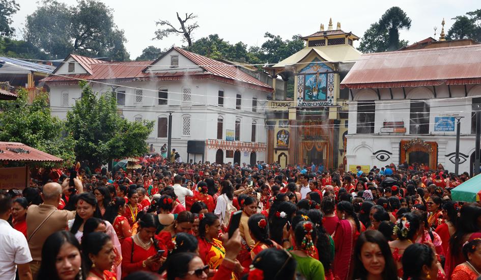 आज हरितालिका तीज : शिव–पार्वतीको पूजा–आराधना गरी देशभर मनाइँदै